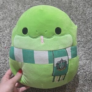 Squishmallows Green Snake with Scarf Plush